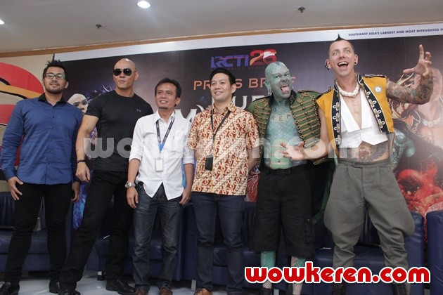 Gambar Foto Press Conference Duel Mahadaya