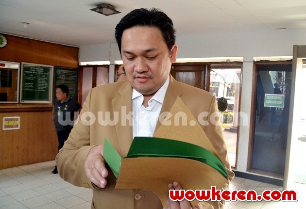 Gambar Foto Farhat Abbas Hadiri Sidang Pra-Peradilan