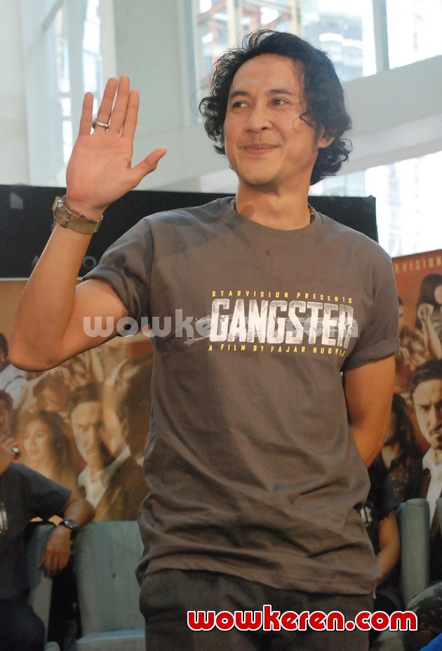 Gambar Foto Agus Kuncoro di Gala Premier Film 'Gangster'