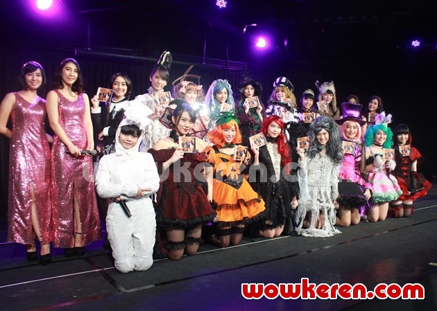 Gambar Foto JKT48 Launching Single 'Halloween Night'