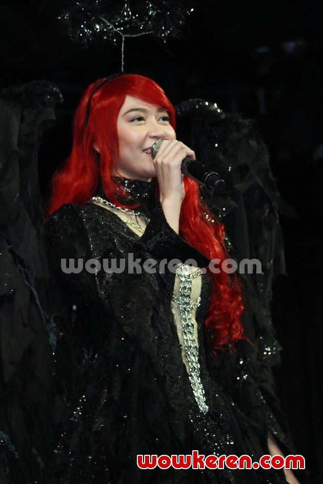 Gambar Foto Ve JKT48 Saat Launching Single 'Halloween Night'