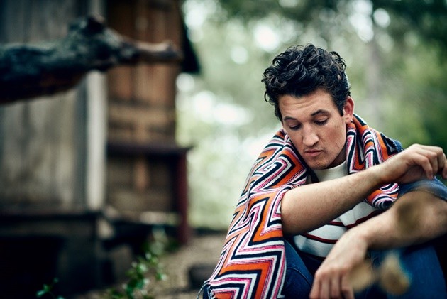 Gambar Foto Miles Teller di Majalah Flaunt Edisi Mei 2015