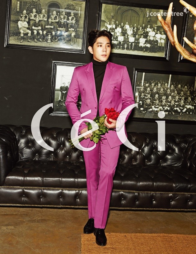 Foto Kangin Super Junior di Majalah Ceci Edisi Februari 2015