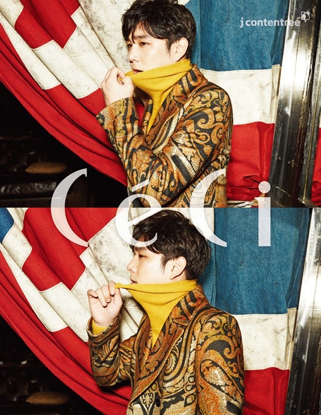 Foto Kangin Super Junior di Majalah Ceci Edisi Februari 2015