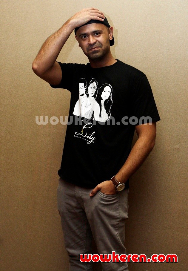 Gambar Foto Mike Lucock di Press Screening Film 'Lily Bunga Terakhirku'