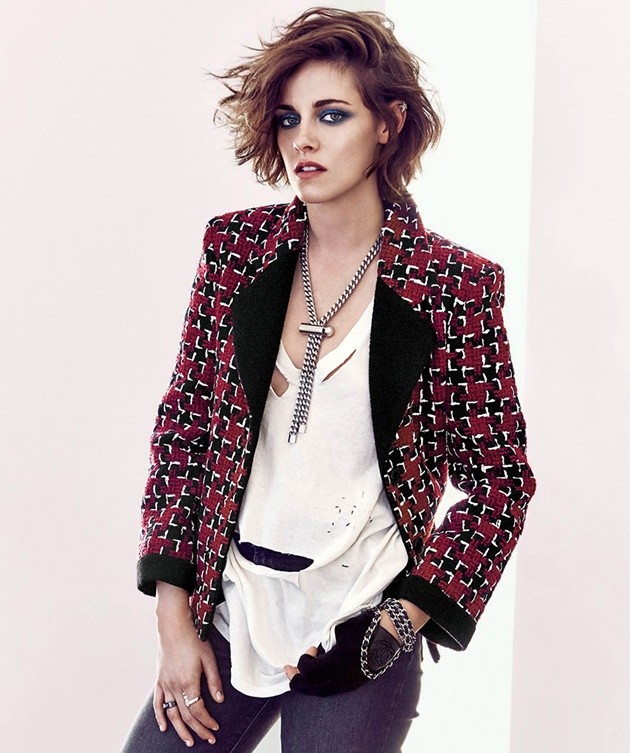 Gambar Foto Kristen Stewart di Majalah Nylon Edisi September 2015