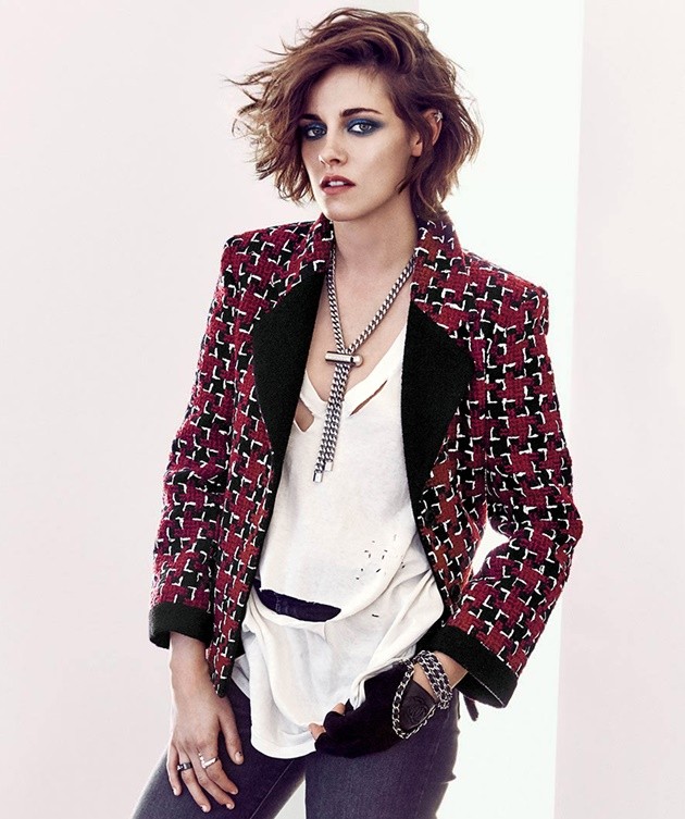 Gambar Foto Kristen Stewart di Majalah Nylon Edisi September 2015