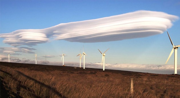 Gambar Foto Foto Asli Tampak Tak Nyata Awan Lenticular