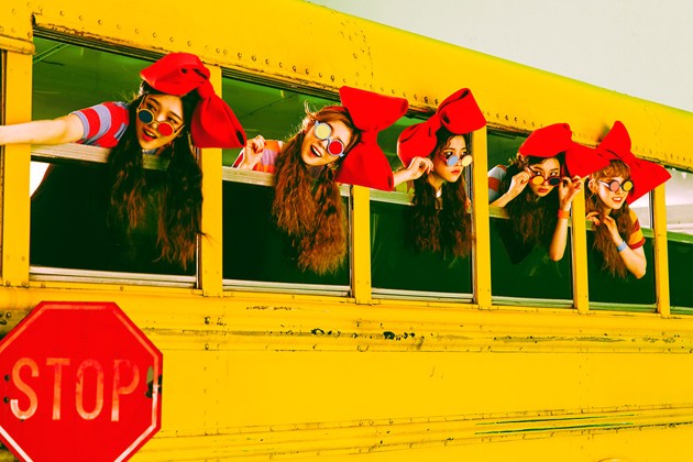 Gambar Foto Red Velvet di Teaser Album 'The Red'