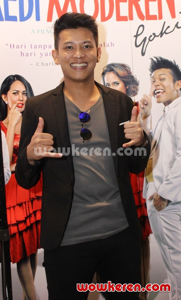Gambar Foto Boris Bokir di Gala Premier Film 'Komedi Moderen Gokil'