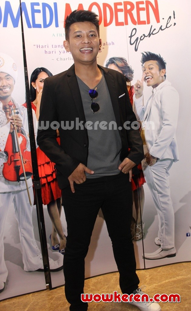 Gambar Foto Boris Bokir di Gala Premier Film 'Komedi Moderen Gokil'