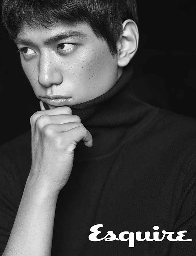 Gambar Foto Sung Joon di Majalah Esquire Korea Edisi September 2015