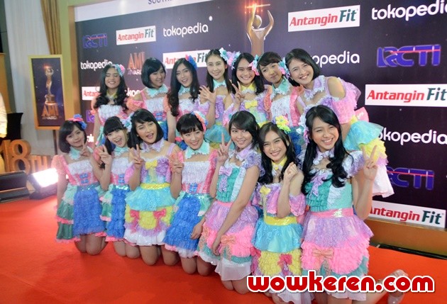 Gambar Foto JKT48 Hadir di AMI Awards ke-18