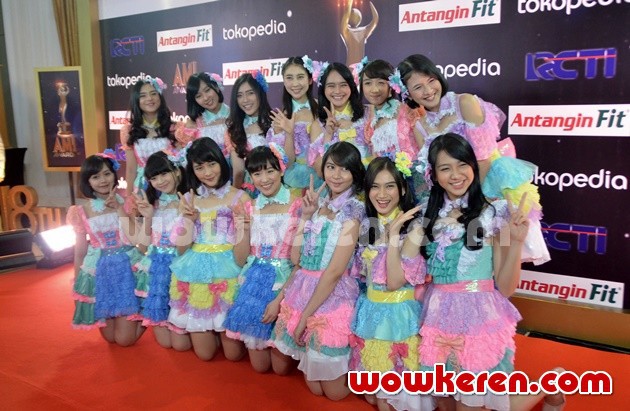 Gambar Foto JKT48 Hadir di AMI Awards ke-18