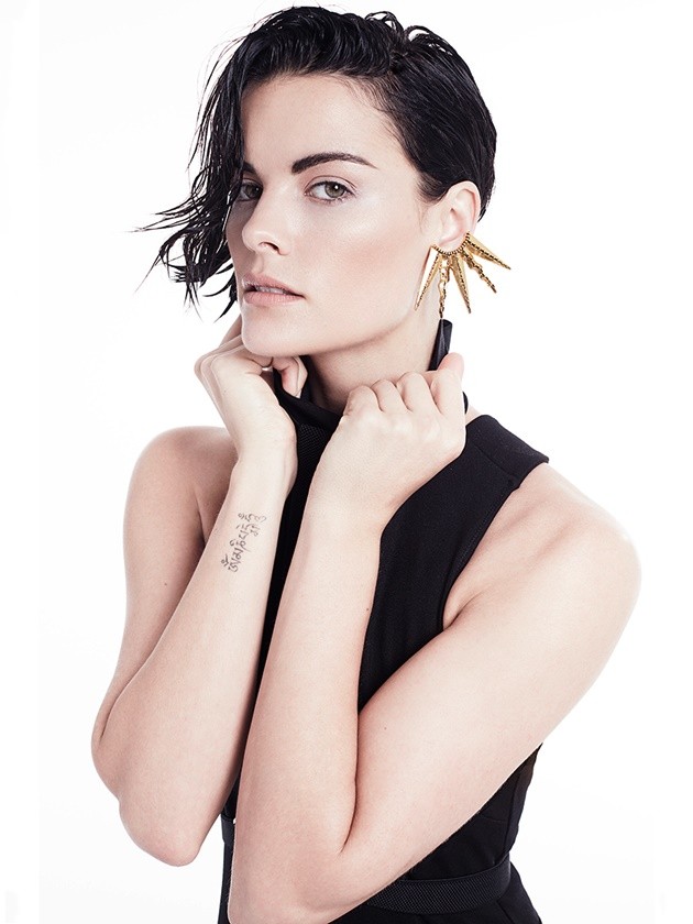 Gambar Foto Jaimie Alexander di NY Post September 2015