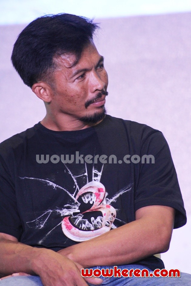 Gambar Foto Cecep Arif Rahman di Interview Eksklusif Pemeran Film '3' - Comic Con 2015 Hari Ketiga