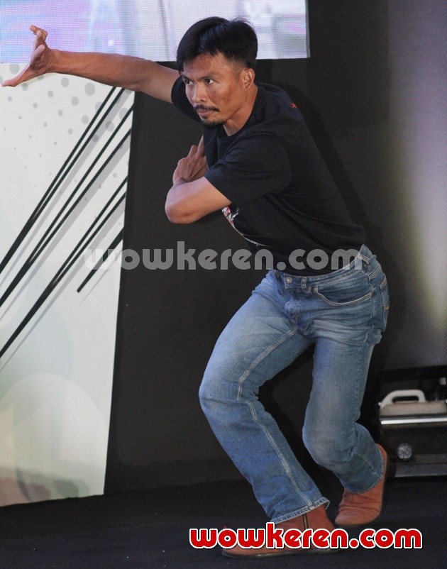 Gambar Foto Cecep Arif Rahman di Interview Eksklusif Pemeran Film '3' - Comic Con 2015 Hari Ketiga