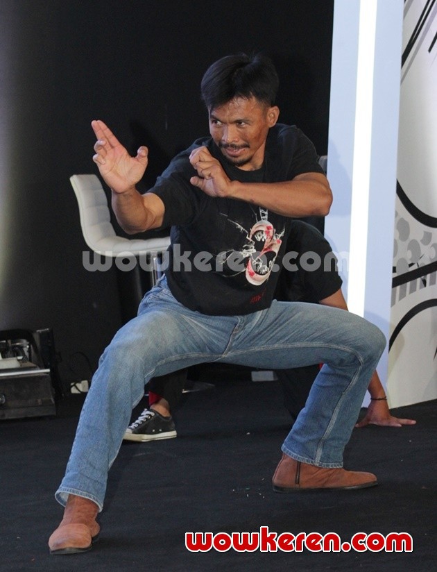 Gambar Foto Cecep Arif Rahman di Interview Eksklusif Pemeran Film '3' - Comic Con 2015 Hari Ketiga