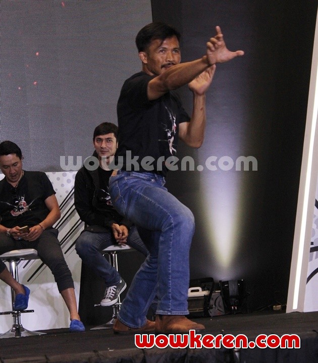 Gambar Foto Cecep Arif Rahman di Interview Eksklusif Pemeran Film '3' - Comic Con 2015 Hari Ketiga
