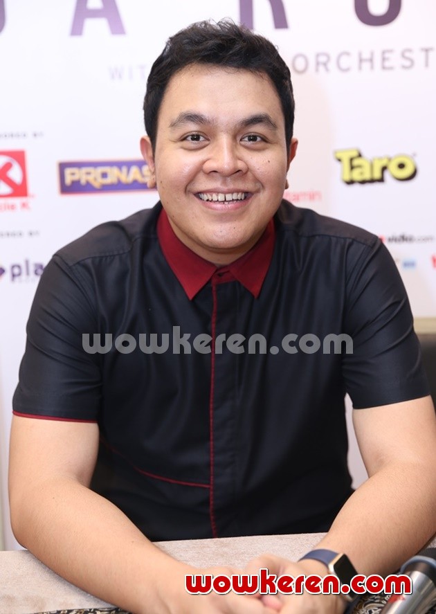 Gambar Foto Tulus di Jumpa Pers Konser 'Dua Ruang'