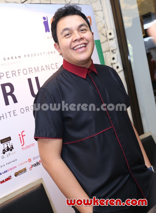 Gambar Foto Tulus di Jumpa Pers Konser 'Dua Ruang'