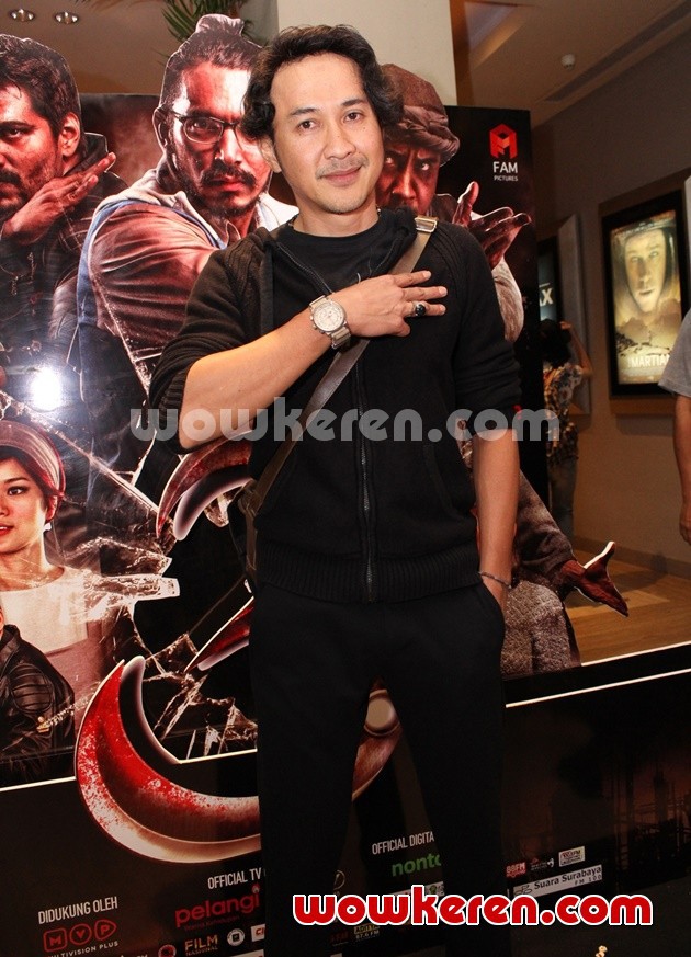 Gambar Foto Agus Kuncoro di Gala Premier Film '3'