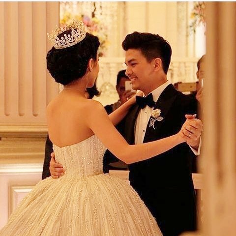 Gambar Foto Glenn Alinskie dan Chelsea Olivia Berdansa