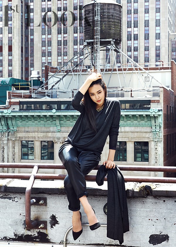 Gambar Foto Honey Lee di Majalah 1st Look Edisi September 2015
