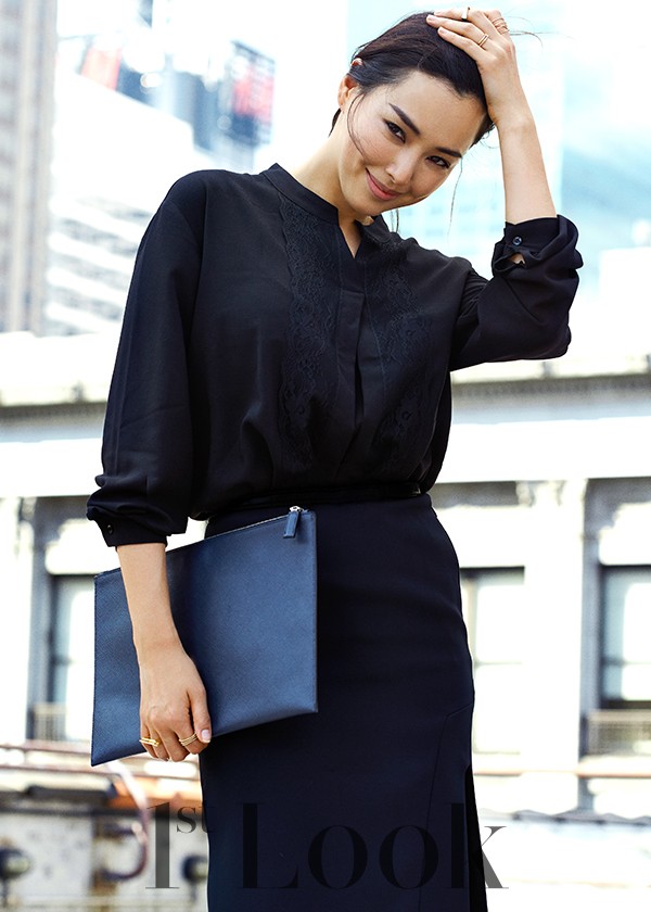Gambar Foto Honey Lee di Majalah 1st Look Edisi September 2015