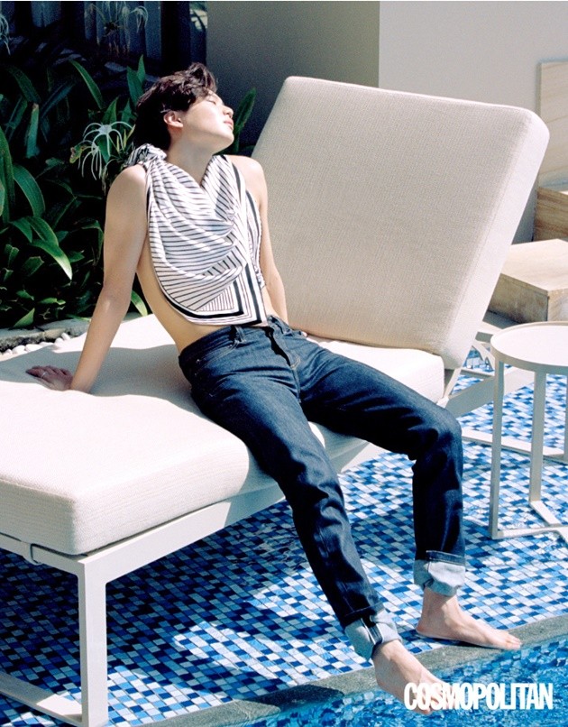 Gambar Foto Taemin SHINee di Majalah Cosmopolitan Edisi Agustus 2015