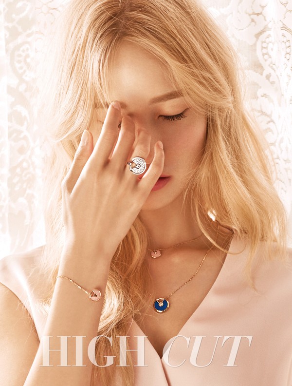 Gambar Foto Yoona Girls' Generation di Majalah High Cut Vol.155