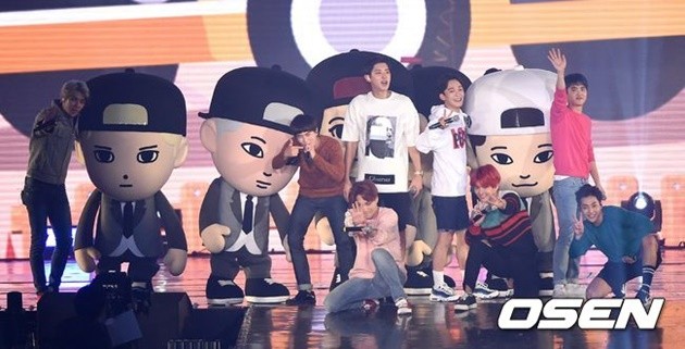 Gambar Foto EXO Cetak Sejarah Gelar Konser Pertama di Dome Pertama Korea
