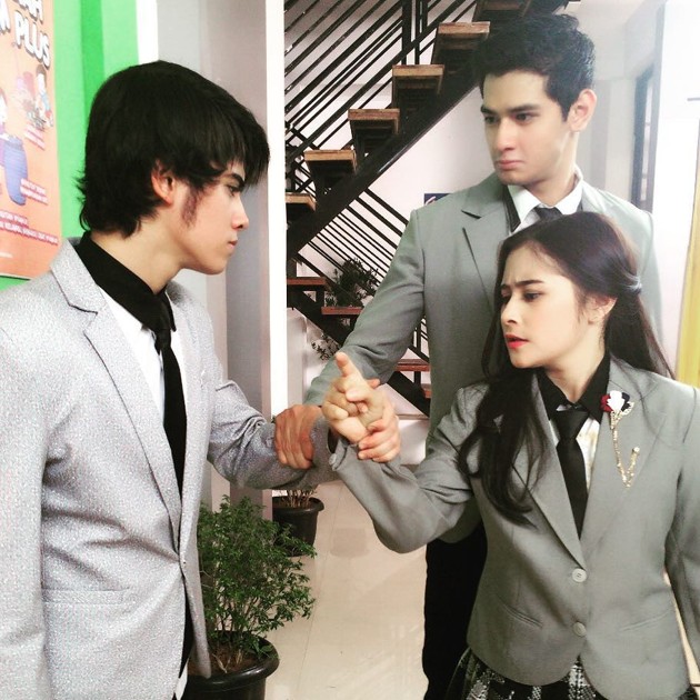 Gambar Foto Perseteruan Aliando dan Prilly Latuconsina di 'GGS Returns'