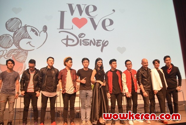 Gambar Foto Jumpa Pers Launching Album 'We Love Disney'