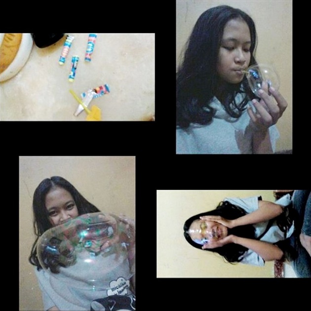 Gambar Foto Mainan Balon Tiup yang Menyenangkan