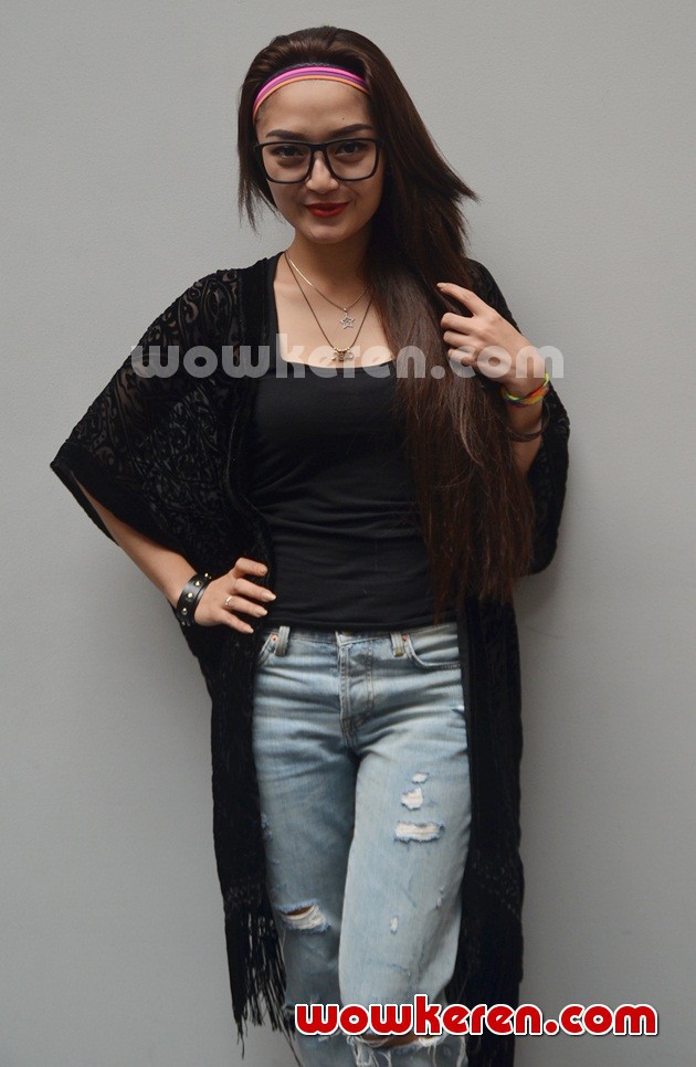 Gambar Foto Siti Badriah di Konferensi Pers Indonesia Dangdut Awards 2015