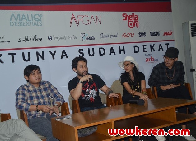 Gambar Foto Konferensi Pers Konser Cinta Musik Indonesia