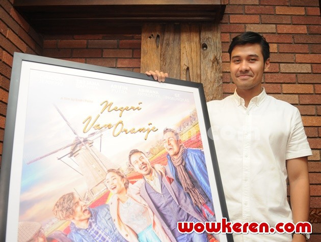Gambar Foto Chico Jericho Hadiri Peluncuran Poster Resmi Film 'Negeri Van Oranje'
