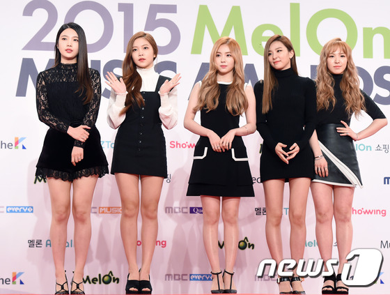 Gambar Foto Red Velvet di Red Carpet Melon Music Awards 2015