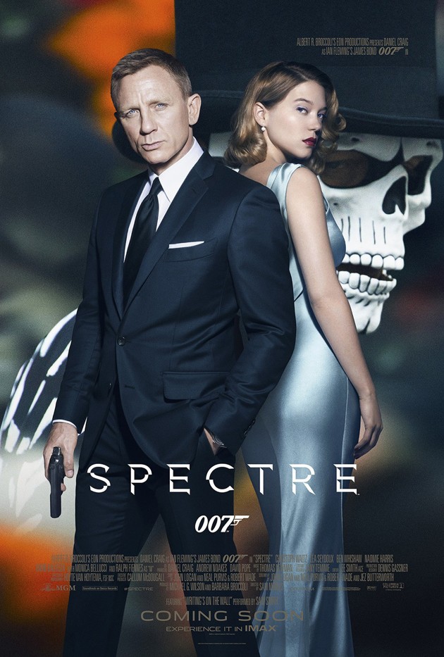 Gambar Foto Daniel Craig dan Lea Seydoux di Poster Film 'Spectre'