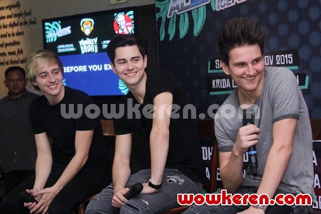 Gambar Foto Before You Exit di Press Conference Monkey Lada Fest