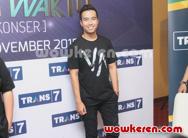 Gambar Foto Vidi Aldiano di Konferensi Pers Trans 7 'Konser Rentang Waktu'