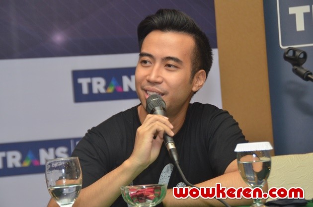 Gambar Foto Vidi Aldiano di Konferensi Pers Trans 7 'Konser Rentang Waktu'