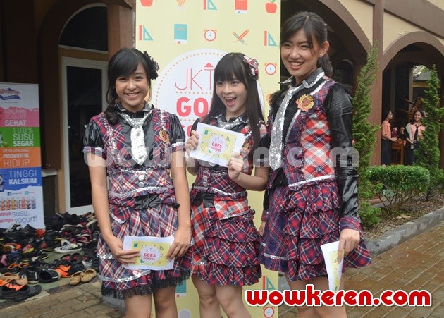 Gambar Foto JKT48 Berikan Motivasi Lewat Acara Goes to School