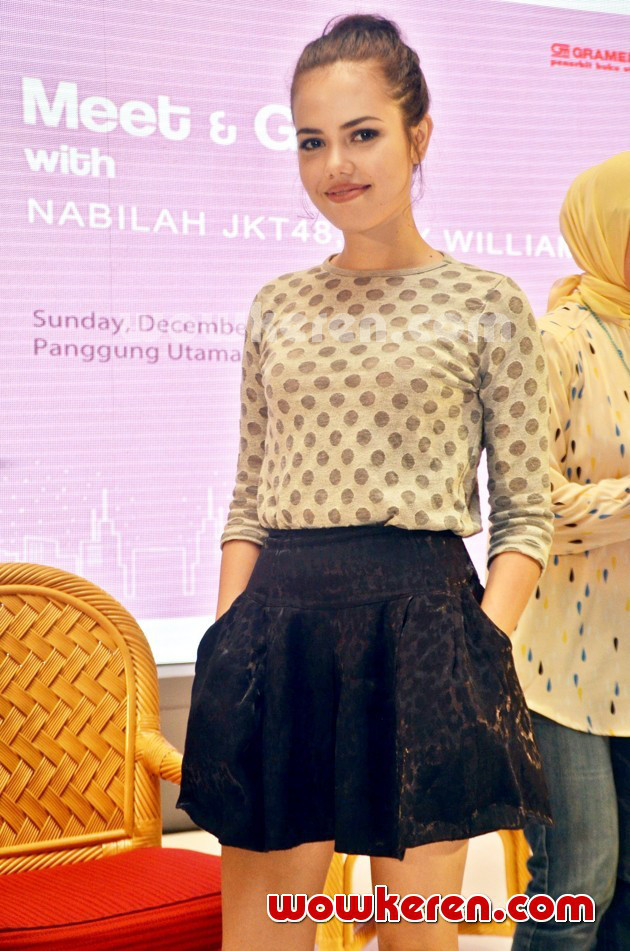 Gambar Foto Annabella Jusuf di Meet & Greet Film 'Sunshine Becomes You'