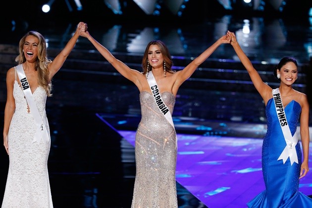Gambar Foto 3 Besar Miss Universe 2015