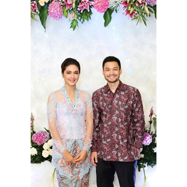 Gambar Foto Nabila Syakieb dan Reshwara Argya Radinal Saat Prosesi Lamaran