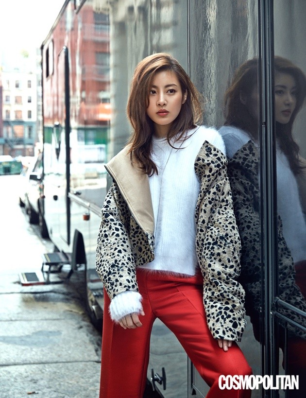 Gambar Foto Kang Sora di Majalah Cosmopolitan Edisi Oktober 2015