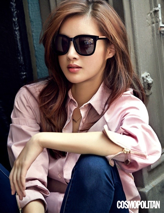 Gambar Foto Kang Sora di Majalah Cosmopolitan Edisi Oktober 2015