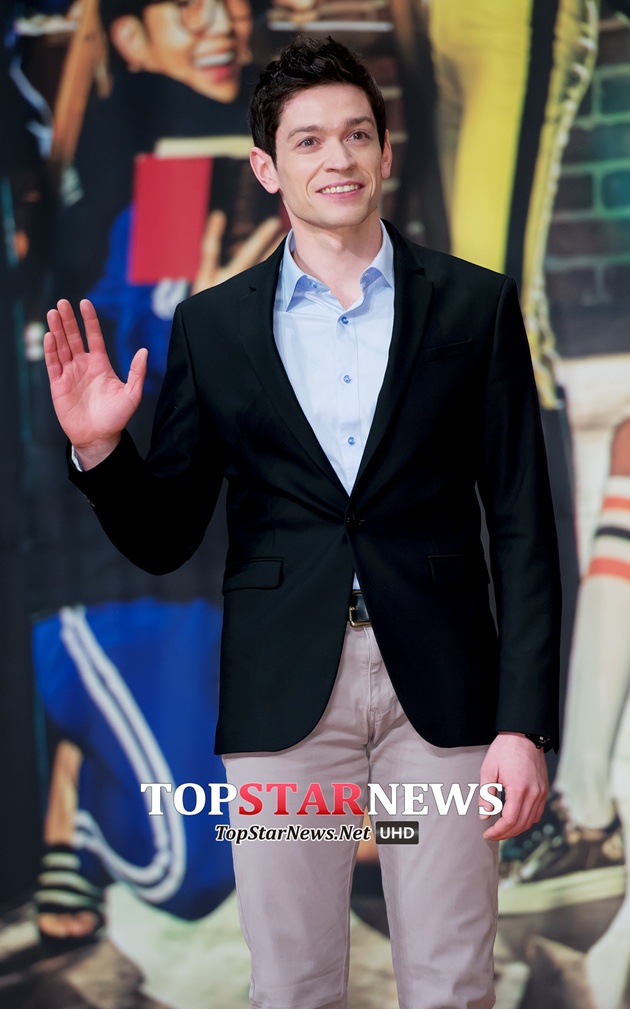 Gambar Foto Daniel Lindemann di Jumpa Pers Drama 'Moorim School'